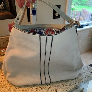 Coco and Carmen supple leather handbag